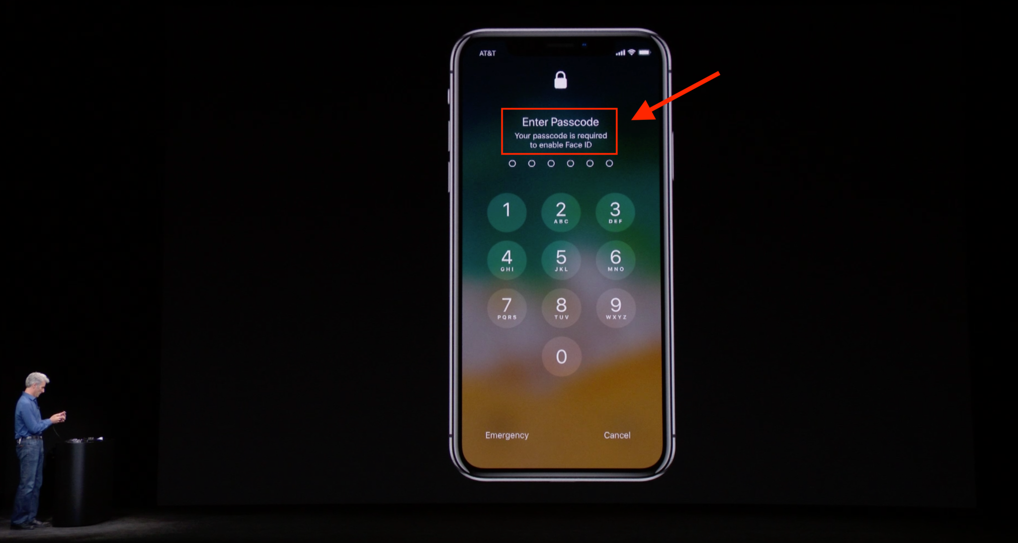 Face ID Fail