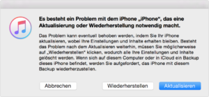 iphone aktualisierung