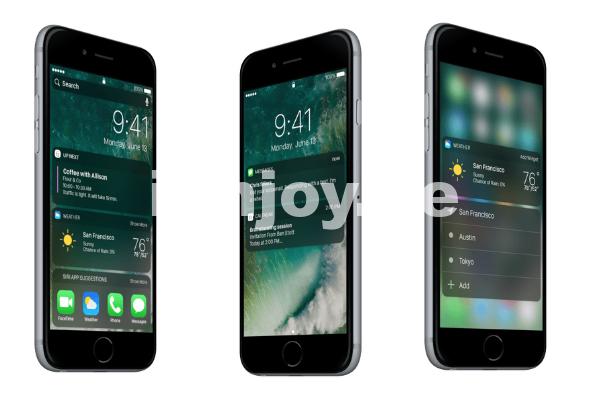 iPhone 6S in Dark Mode