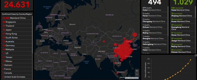 Coronavirus Interaktive Karte