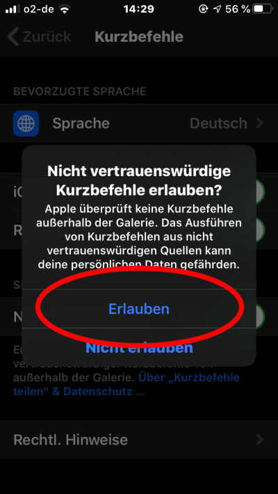 Herunterladen von YouTube