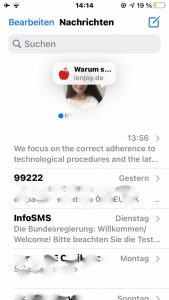 Nachricht ohne Lesebestätigung iPhone