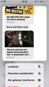 Nachrichten ohne Lesebestätigungen iPhone